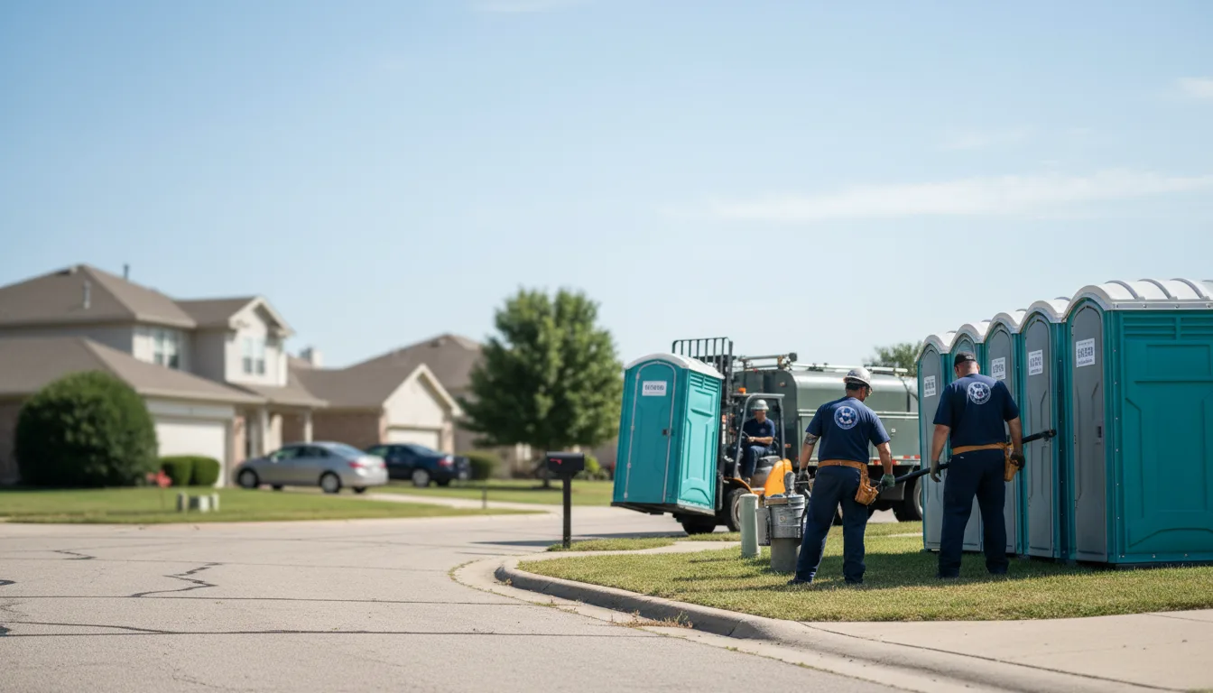 Porta Potty Rental in Reno, OH near me